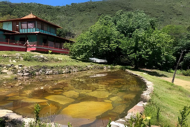 Sítio Piscina natural, Trilha e Cachoeira