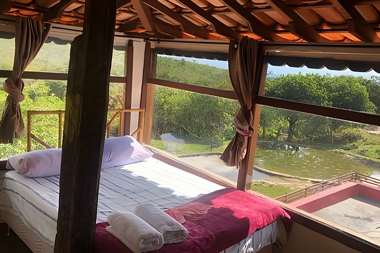 Sítio Piscina natural, Trilha e Cachoeira