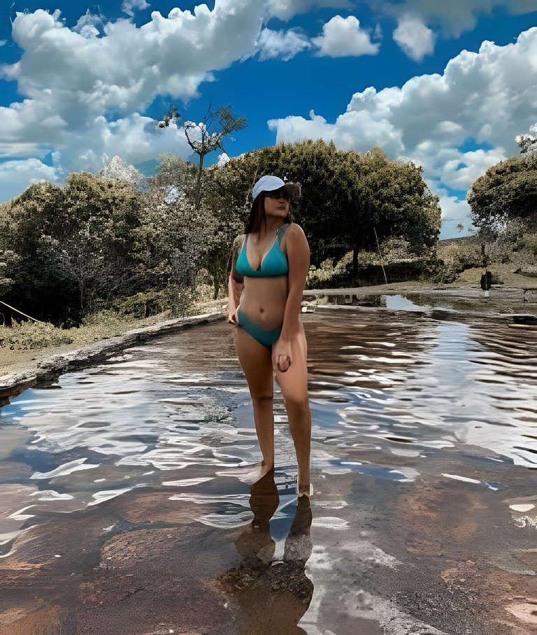 Sítio Piscina natural, Trilha e Cachoeira