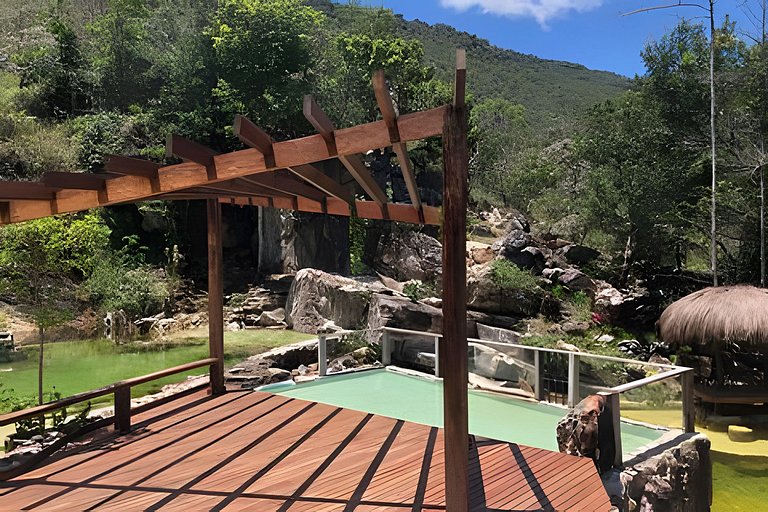 Sítio Piscina natural, Trilha e Cachoeira