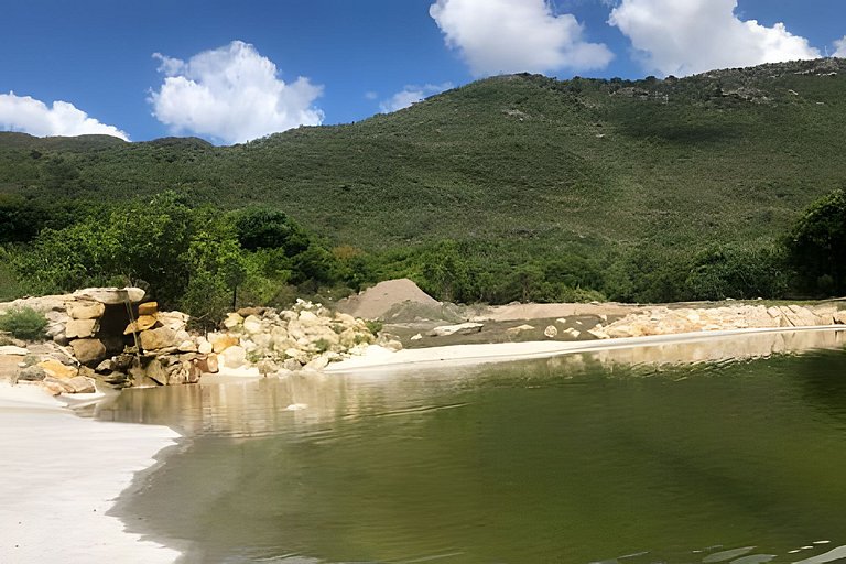Sítio Piscina natural, Trilha e Cachoeira