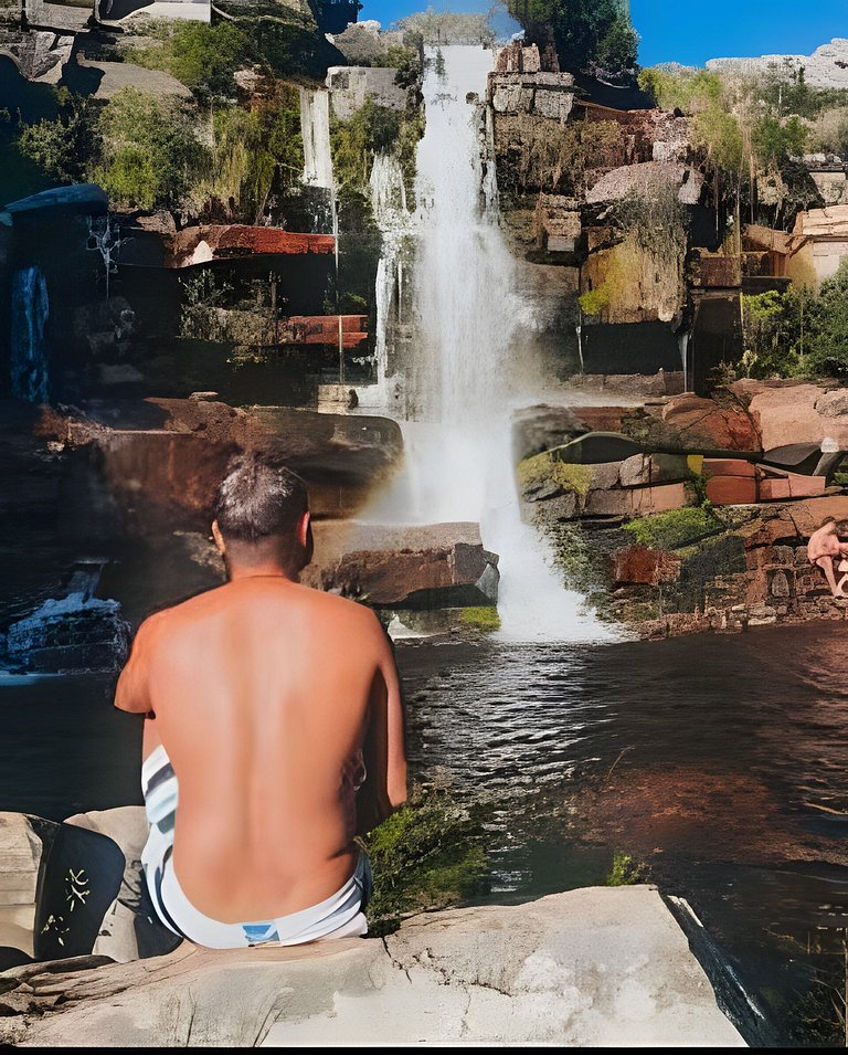 Sítio Piscina natural, Trilha e Cachoeira
