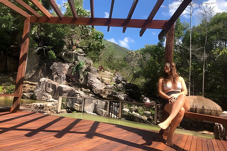 Sítio Piscina natural, Trilha e Cachoeira