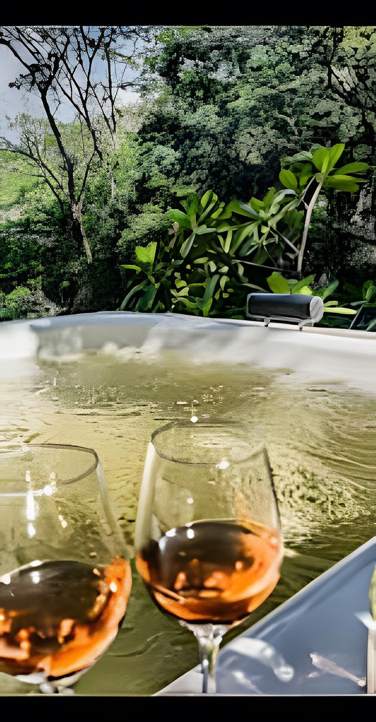 Chale com Hidromassagem em meio a Natureza