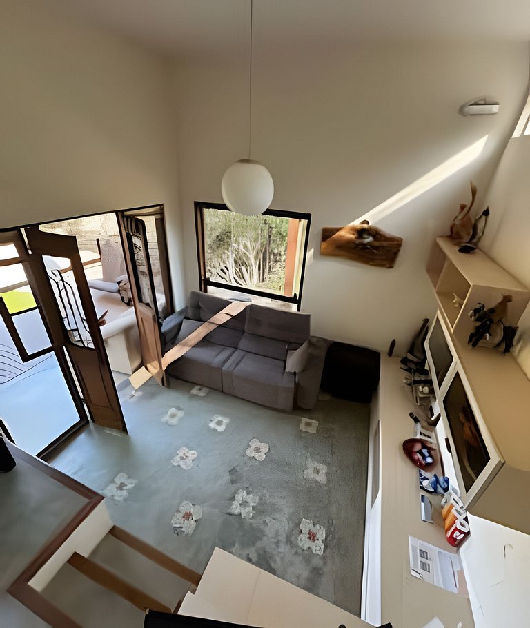 Chale com Hidromassagem em meio a Natureza